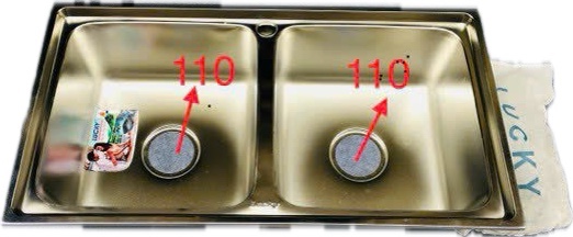 CHẬU RỬA INOX LK 7842